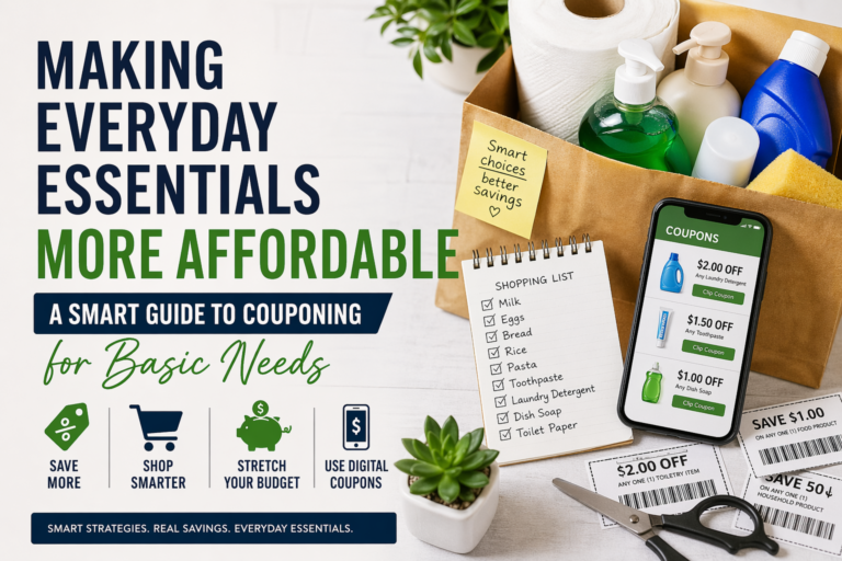 Making Everyday Essentials More Affordable: A Smart Guide to Couponing for Basic Needs