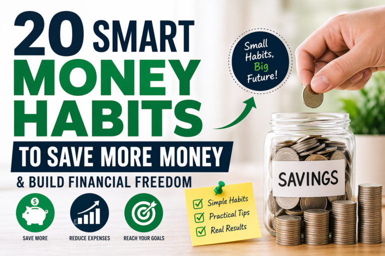 20 Smart Money Habits to Save More Money and Build Financial Stability in 2026