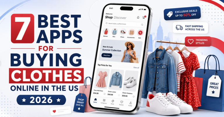7 Best Apps for Buying Clothes Online in the US in 2026