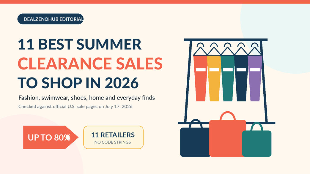 11 best summer clearance sales to shop in 2026