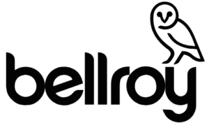 Bellroy logo with an owl icon